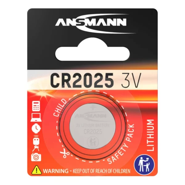 Ansmann CR2025 LITIJEVA 3V 160MAH