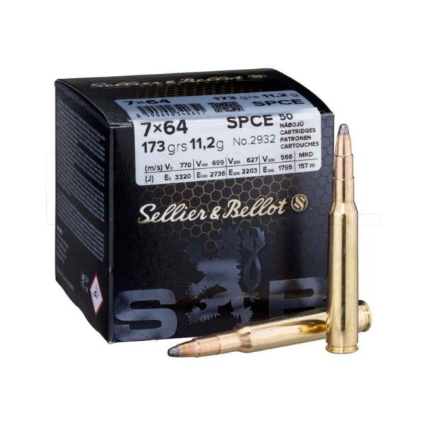 Naboj Sellier Bellot 7x64 SPCE 11,2g (50kos)