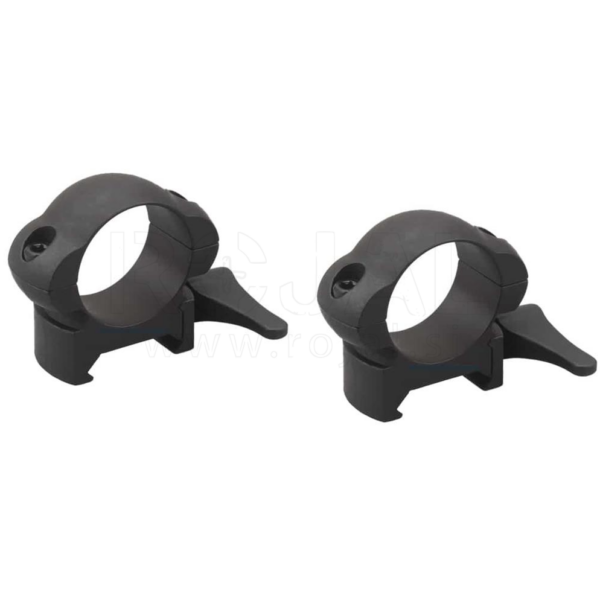 Vector 1" Steel QR Low Weaver Rings (P)
