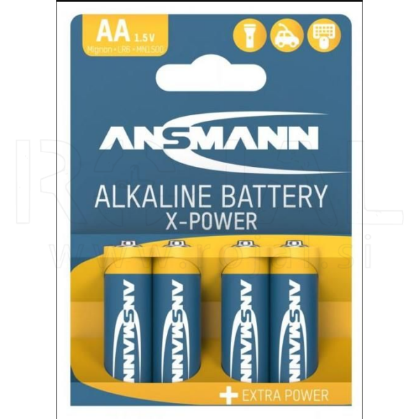 Ansmann X-P AAA 4x Alkalna Baterija 1.5V