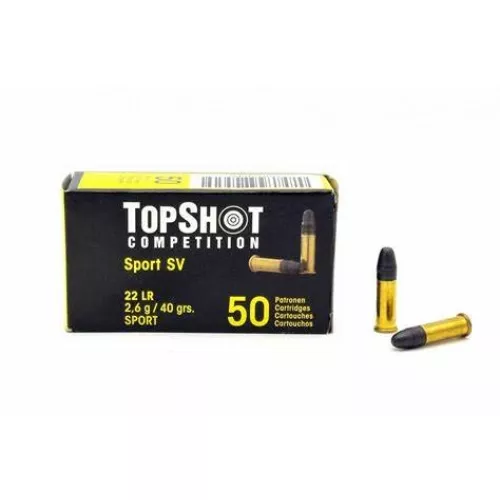 STRELIVO TOPSHOT BLACK EDITION .22 LR, 50 KOS