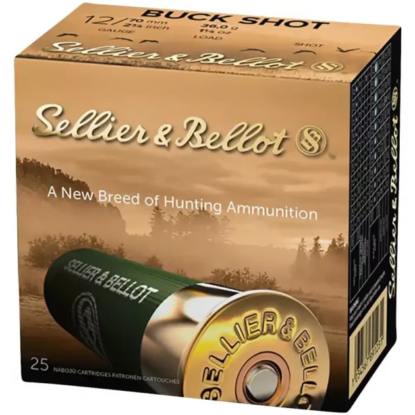 Naboj Sellier & Bellot Buck Shot 12x70 36g, 6.1 mm