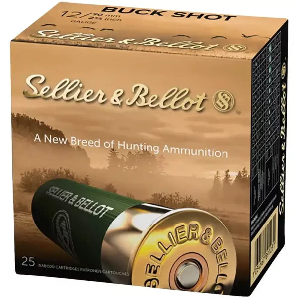 Naboj Sellier Bellot Buck Shot 12x70 36g, 5,1mm