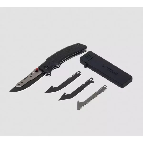 True Utillity Multi Blade Zložljiv Nož