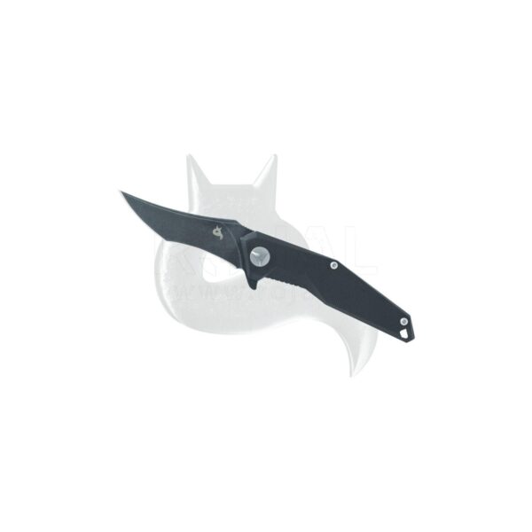 Nož zložljiv "KRAVI" G10 Handle BLACK Stone Washed BLACKFOX