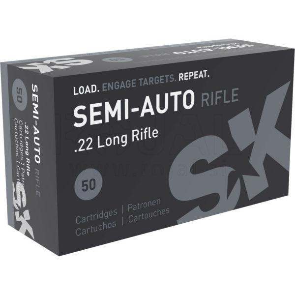 Naboj SK Semi-Auto Rifle 22 LR  2,59g / 40gr LRN