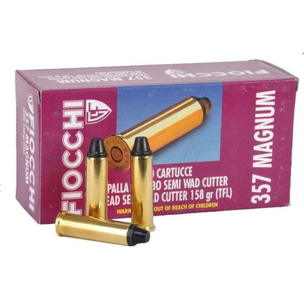 Naboj Fiocchi 357 Mag.  10,2g / 158gr LSWC