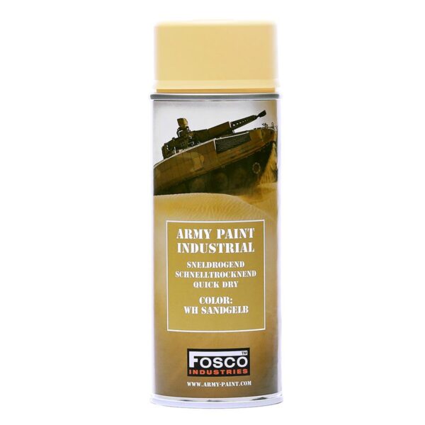 Fosco Army Paint Spray 400ml Sand Yellow