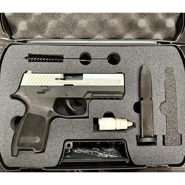 Pištola Alarme Ceonic P320 Preto Cromo 9mm PAK