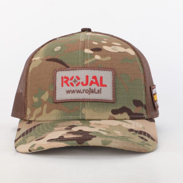 Baseball Cap Camo Mesh Rojal