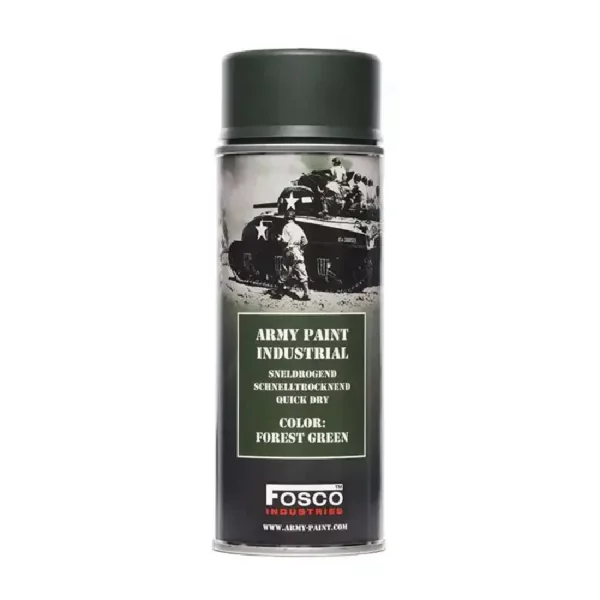 Barva Forest Green v Spreju Fosco