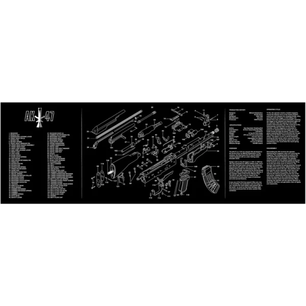 Vector AK47 Bench Rubber Mat