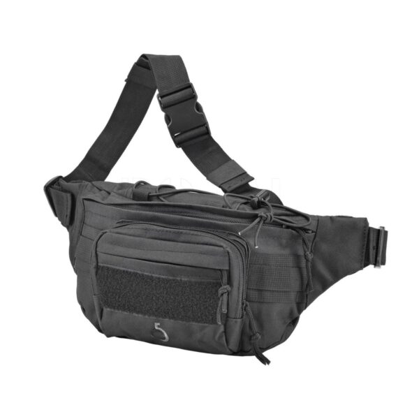 Tactical waist bag black
