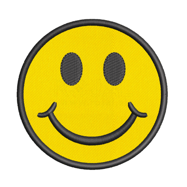 Patch Fabric Smiley