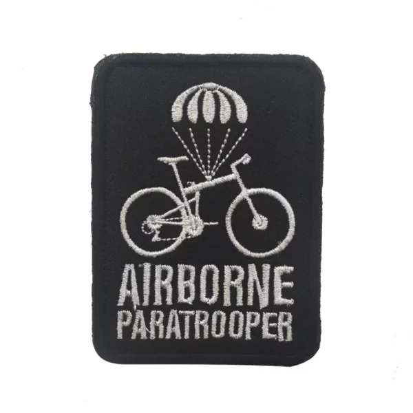 Patch Fabric Airborne Paratrooper