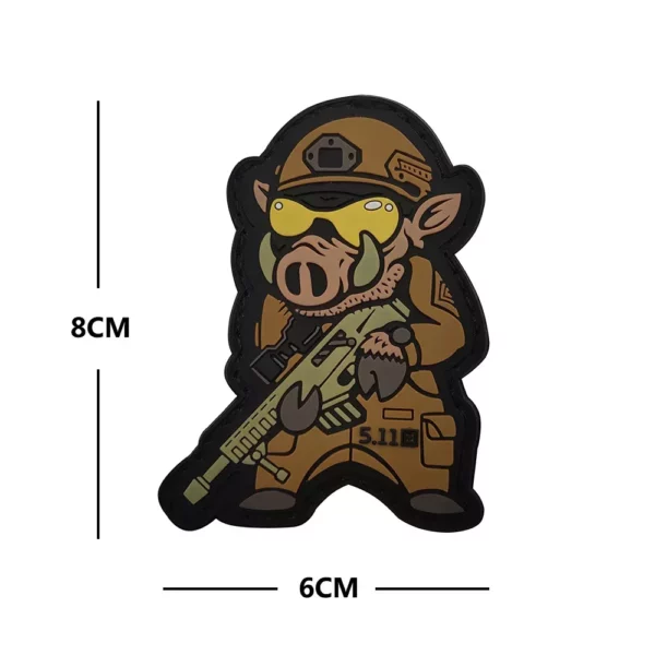 Patch PVC Tactical Pig