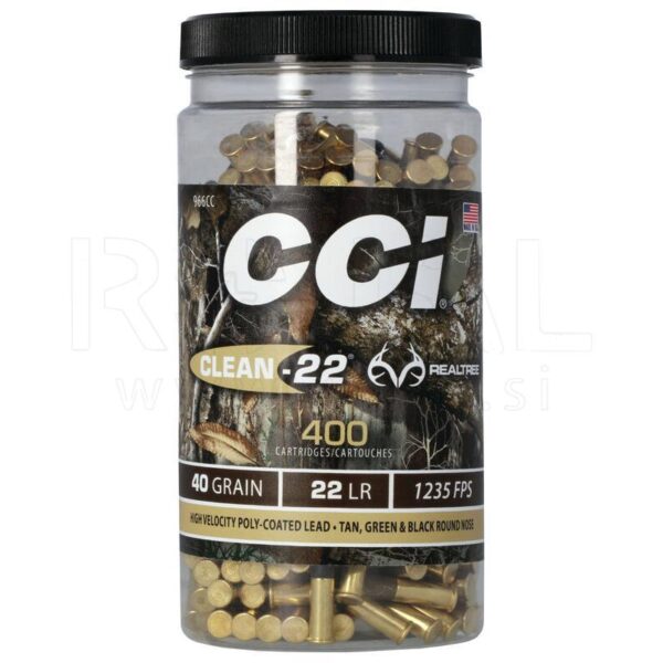 Naboj CCI 22 LR HV Target Clean  2,59g / 40gr LRN (400kom)
