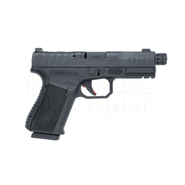 Polavtomatska pištola Kral Arms KR19 PRO Black 9x19